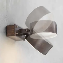 Lampada da Parete da Esterno in Ottone Made in Italy – Acelum Aldo Bernardi