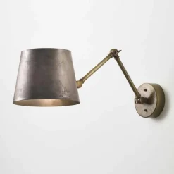 Lampada da parete industriale regolabile Reporter Il Fanale