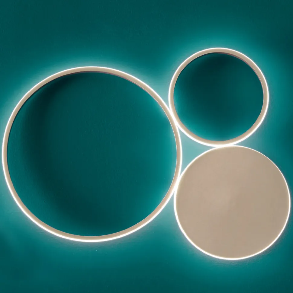 Lampada da Parete in Metallo Verniciato con LED Design Moderno - Punto