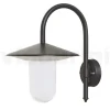 Lampada da Parete per Esterno in Alluminio Grigio Made in Italy - Belen