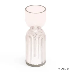 Lampada da Tavola / Vaso in Polimetilmetacrilato in 2 Colori - Lucis