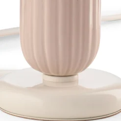 Lampada da Tavolo Alta in Ceramica di 2 Colori Made in Italy - Berimbau