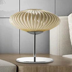 Lampada da Tavolo Artigianale in Vetro Soffiato a Mano a Venezia - Dafne
