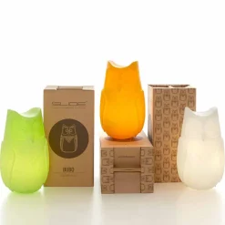 Lampada da tavolo colorata a forma di gufo Slide Bubo,fatta in Italia