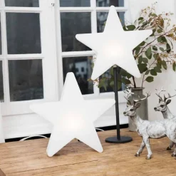 Lampada da Tavolo Design Moderno, a Stella con o senza Piedistallo - Littlestar