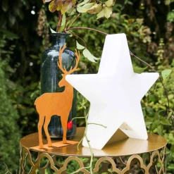Lampada da Tavolo Design Moderno, a Stella con o senza Piedistallo - Littlestar