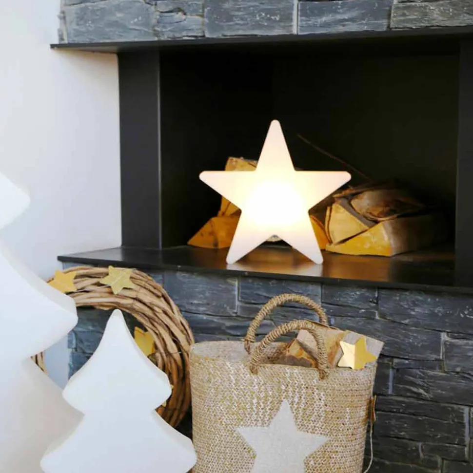 Lampada da Tavolo Design Moderno, a Stella con o senza Piedistallo - Littlestar