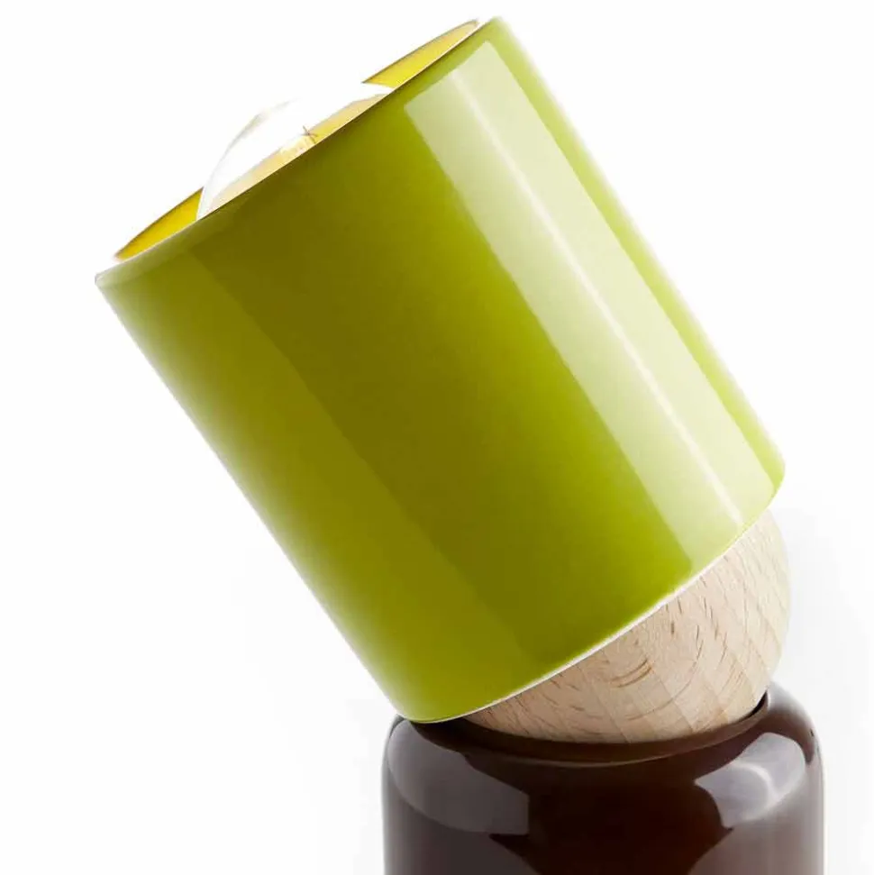 Lampada da tavolo di design moderno in ceramica made in Italy Asia