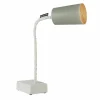 Lampada da tavolo In-es.artdesign Paint T2 stelo flessibile cemento