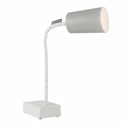 Lampada da tavolo In-es.artdesign Paint T2 stelo flessibile cemento