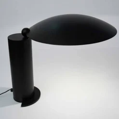 Lampada da Tavolo in Metallo Cromato o Nero con LED Made in Italy - Orlando