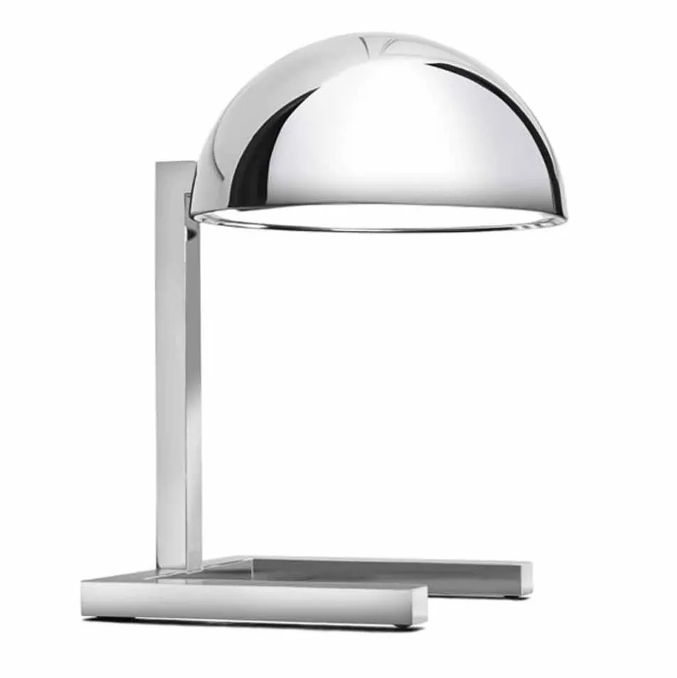 Lampada da Tavolo in Ottone Finitura Oro o Palladio Realizzata in Italia - Adana