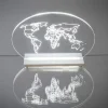 Lampada da Tavolo in Plexiglass Alimentata a Led Made in Italy - Rapunzel