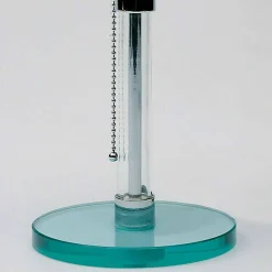 Lampada da Tavolo in Vetro con Paralume in Opalina Made in Italy - Dacca