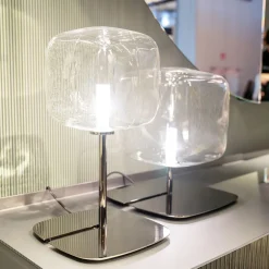 Lampada da Tavolo LED con Struttura in Metallo Made in Italy - Donatina