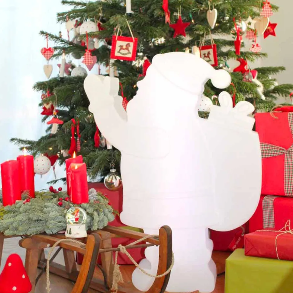 Lampada da Tavolo Led di Design Moderno a forma di Babbo Natale - Babbostar