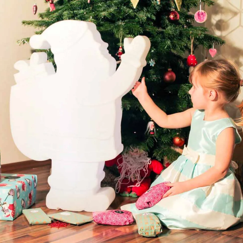 Lampada da Tavolo Led di Design Moderno a forma di Babbo Natale - Babbostar