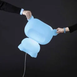 Lampada da tavolo luminosa a forma di orso Slide Pure, fatta in Italia