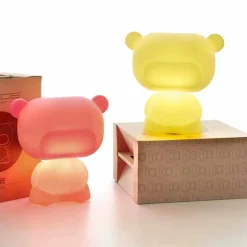 Lampada da tavolo luminosa a forma di orso Slide Pure, fatta in Italia