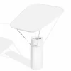 Lampada da Tavolo Moderna in Resina e Cotone Bianco Made in Italy - Fiera