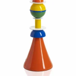 Lampada da tavolo multicolore Slide Otello in alluminio,made in Italy