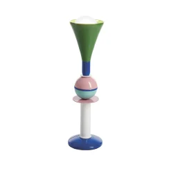 Lampada da tavolo multicolore in alluminio Slide Carmen,made in Italy