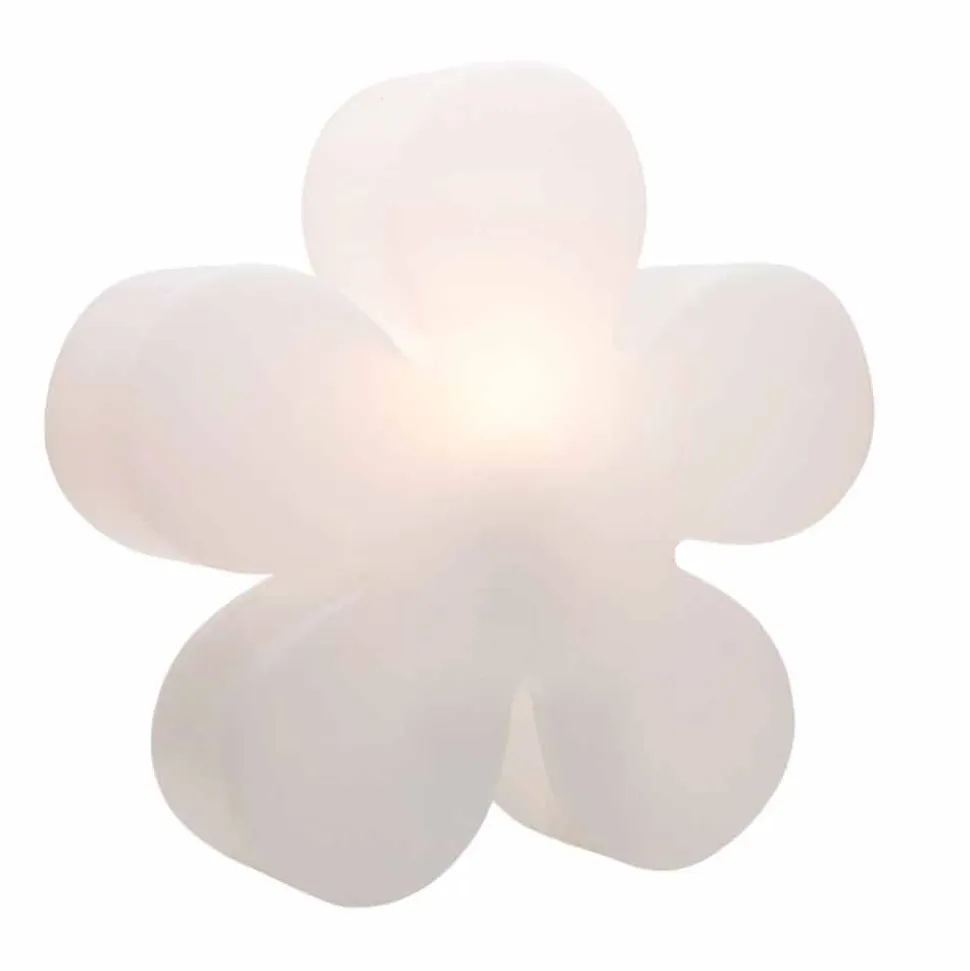 Lampada da Tavolo o Terra Design Moderno a Fiore in Polietilene - Fiorestar