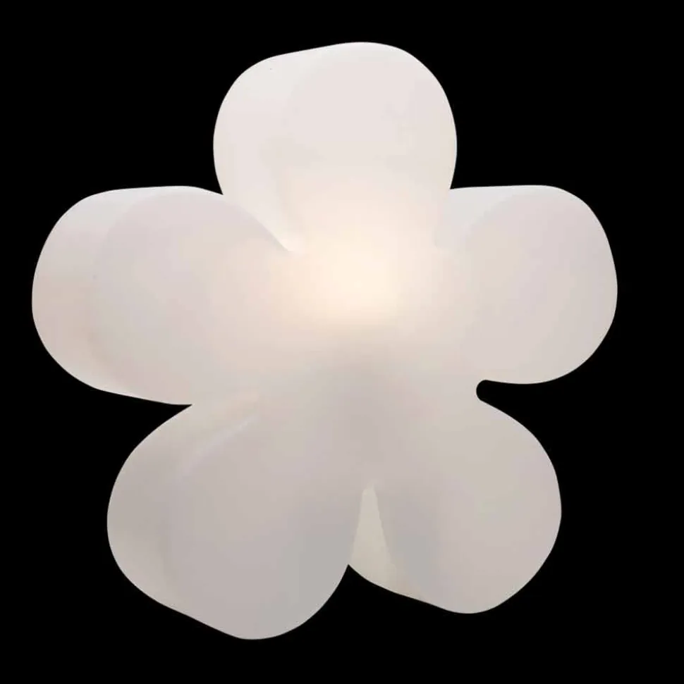 Lampada da Tavolo o Terra Design Moderno a Fiore in Polietilene - Fiorestar