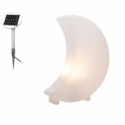 Lampada da Terra a Forma di Luna Design Moderno in Polietilene - Lunastar