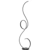 Lampada da Terra a LED con Struttura in Metallo Verniciato Design- Clack