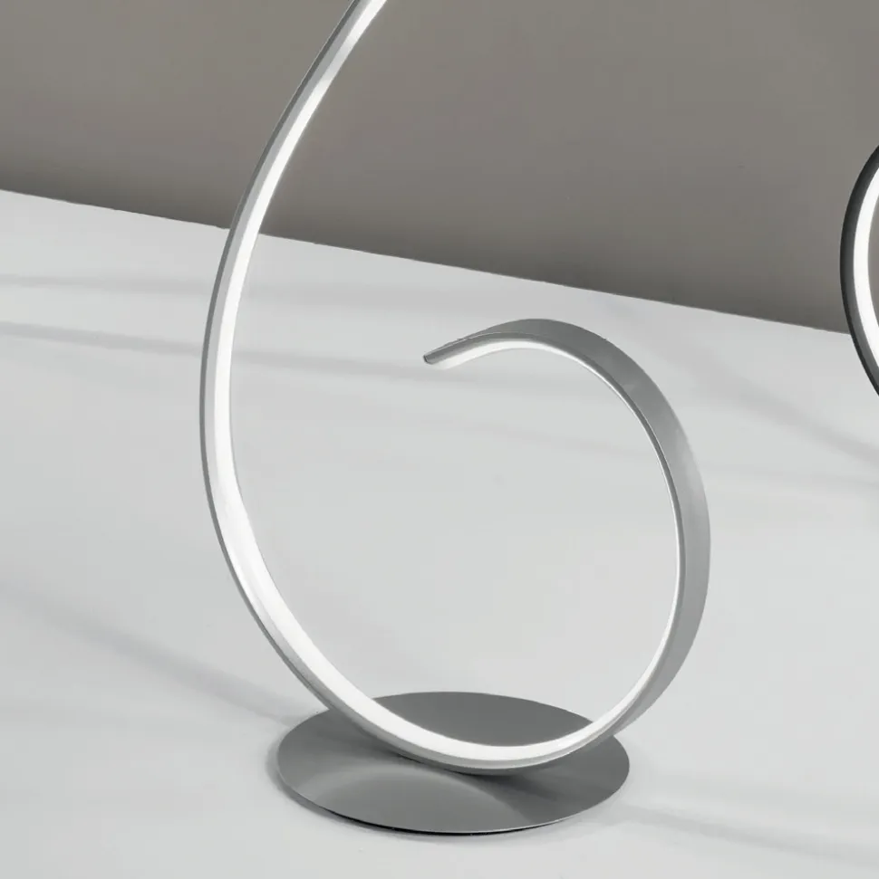Lampada da Terra a LED con Struttura in Metallo Verniciato Design- Clack