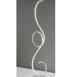 Lampada da Terra a LED con Struttura in Metallo Verniciato Design- Clack