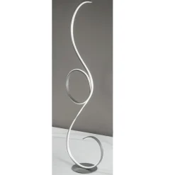 Lampada da Terra a LED con Struttura in Metallo Verniciato Design- Clack
