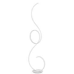 Lampada da Terra a LED con Struttura in Metallo Verniciato Design- Clack