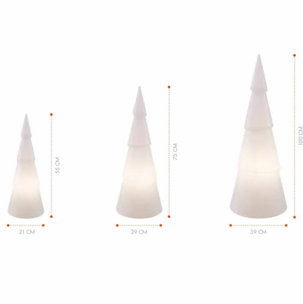 Lampada da Terra a Led o Solare di Design per Interni o Esterni - Alberostar