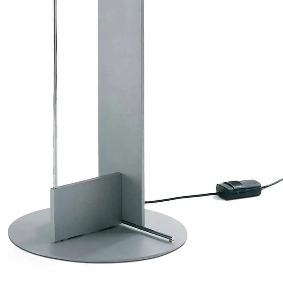 Lampada da Terra con LED Integrato in Metallo Laccato Made in Italy - Indra