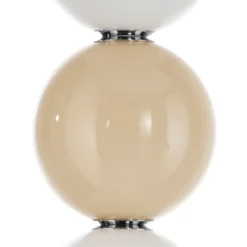 Lampada da Terra con Tre Lumi in Vetro Incamiciato Made in Italy - Lumira