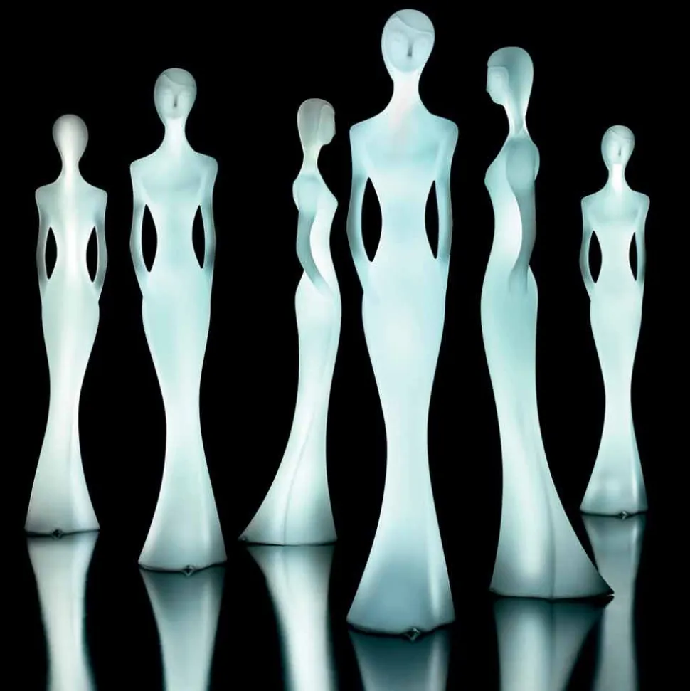 Lampada da Terra da Giardino con Luce Led RGBW Design a Statua - Penelope by Myyour