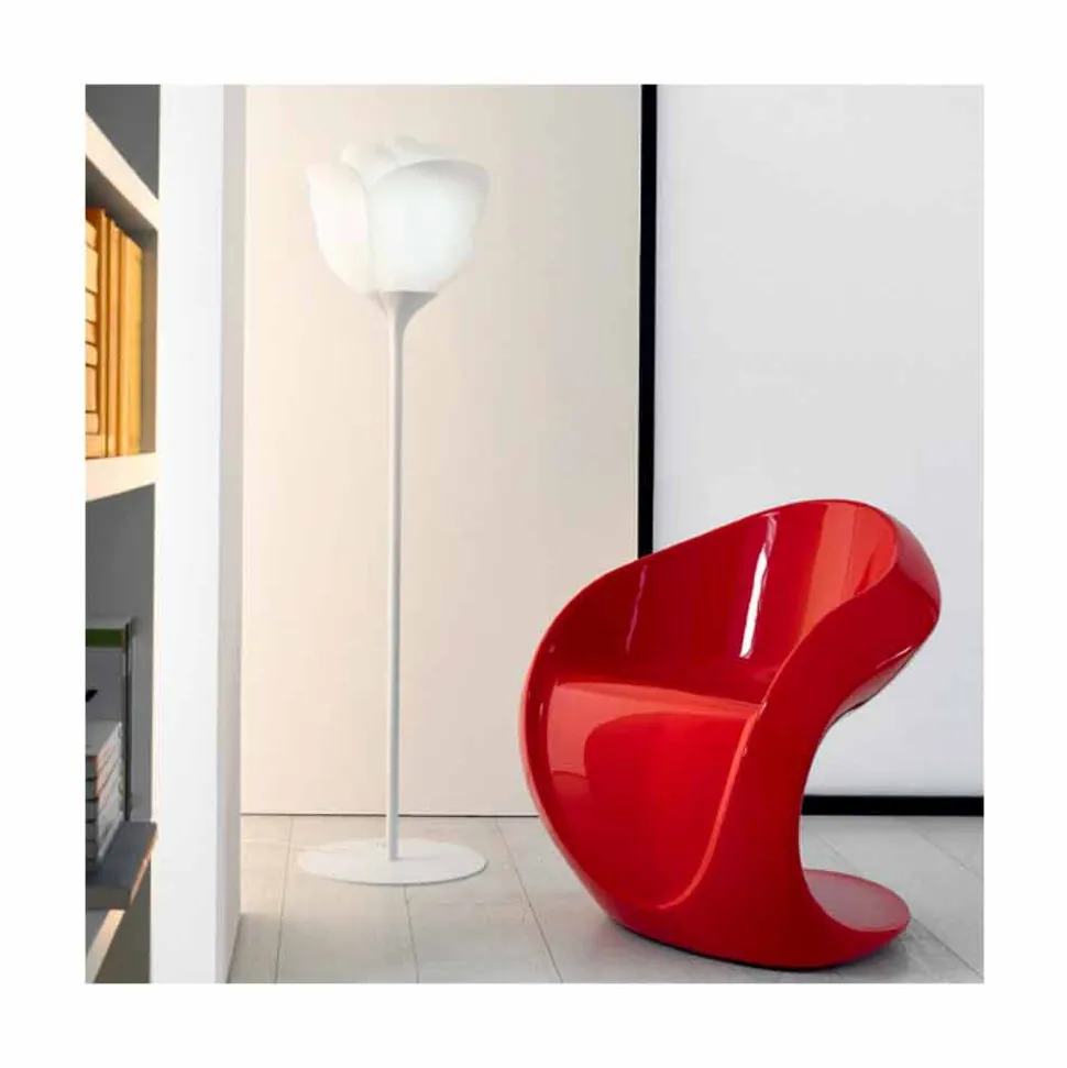 Lampada da Terra Design a Fiore in Plastica per Interni - Baby Love by Myyour