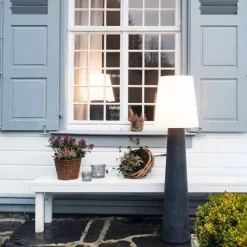 Lampada da Terra Design Colorata Led, Solare o E27 Outdoor e Indoor - Fungostar