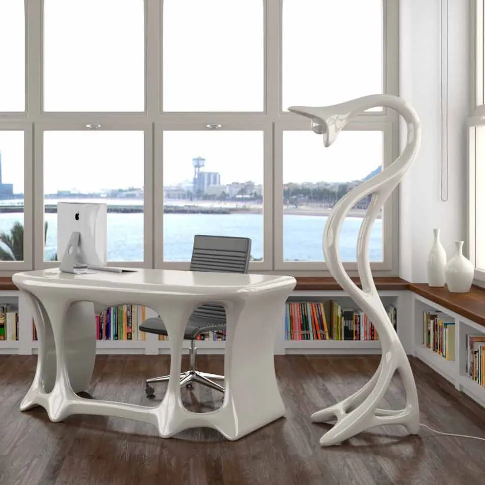 Lampada da terra design moderno Drago made in Italy