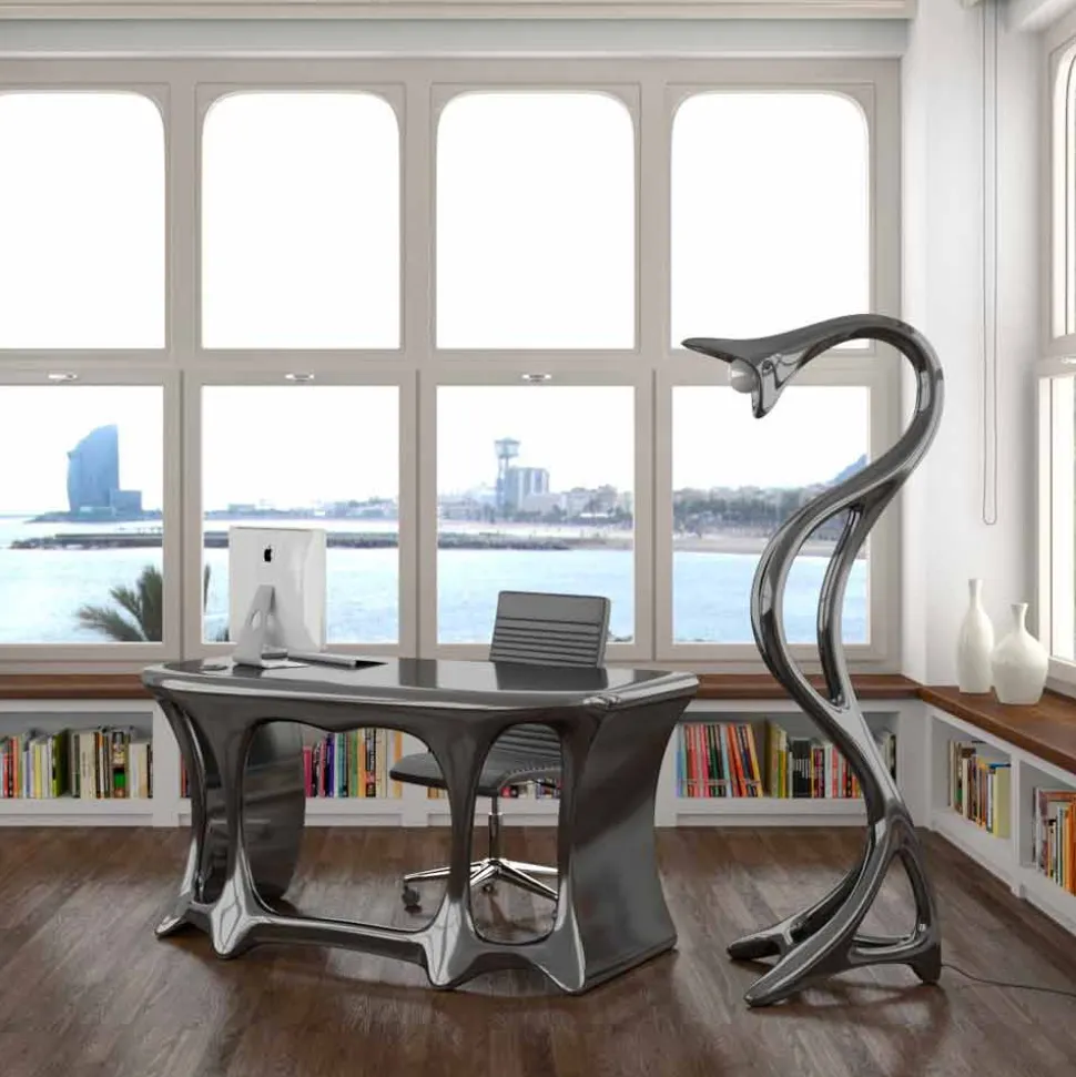 Lampada da terra design moderno Drago made in Italy