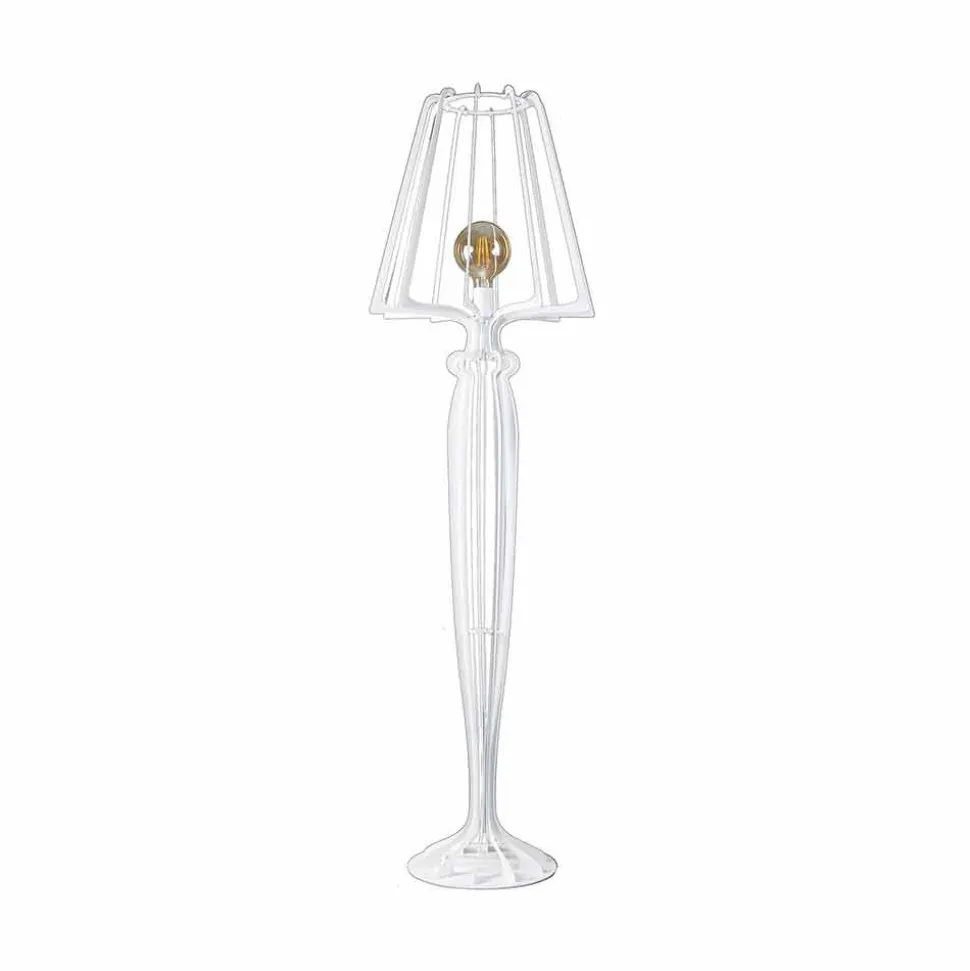 Lampada da Terra di Design Moderno in Ferro Made in Italy – Giunone