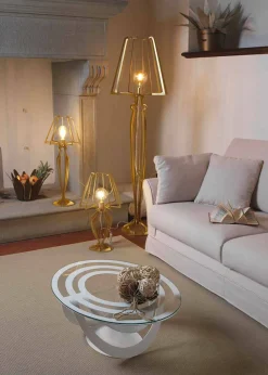 Lampada da Terra di Design Moderno in Ferro Made in Italy – Giunone