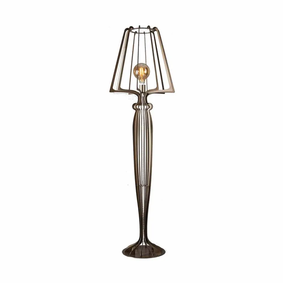 Lampada da Terra di Design Moderno in Ferro Made in Italy – Giunone