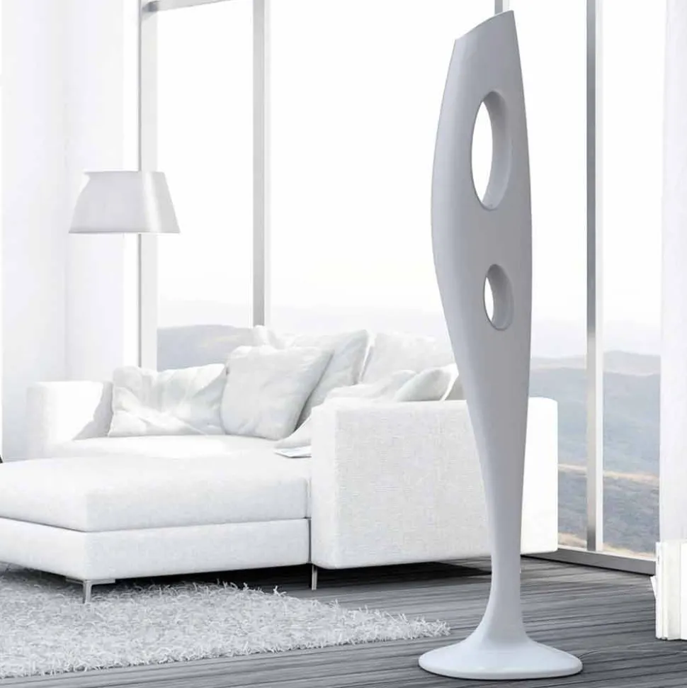 Lampada da terra di design moderno prodotta in Italia, Sinnai