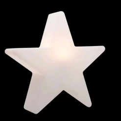 Lampada da Terra Forma a Stella Bianco o Rosso, Design Moderno - Ringostar