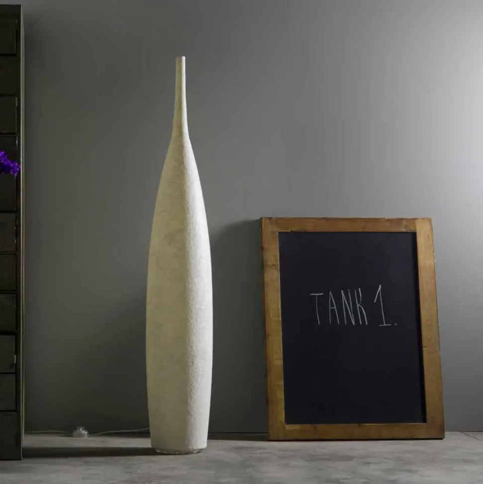 Lampada da terra H142cm moderno design In-es.artdesign Tank 1 colorata