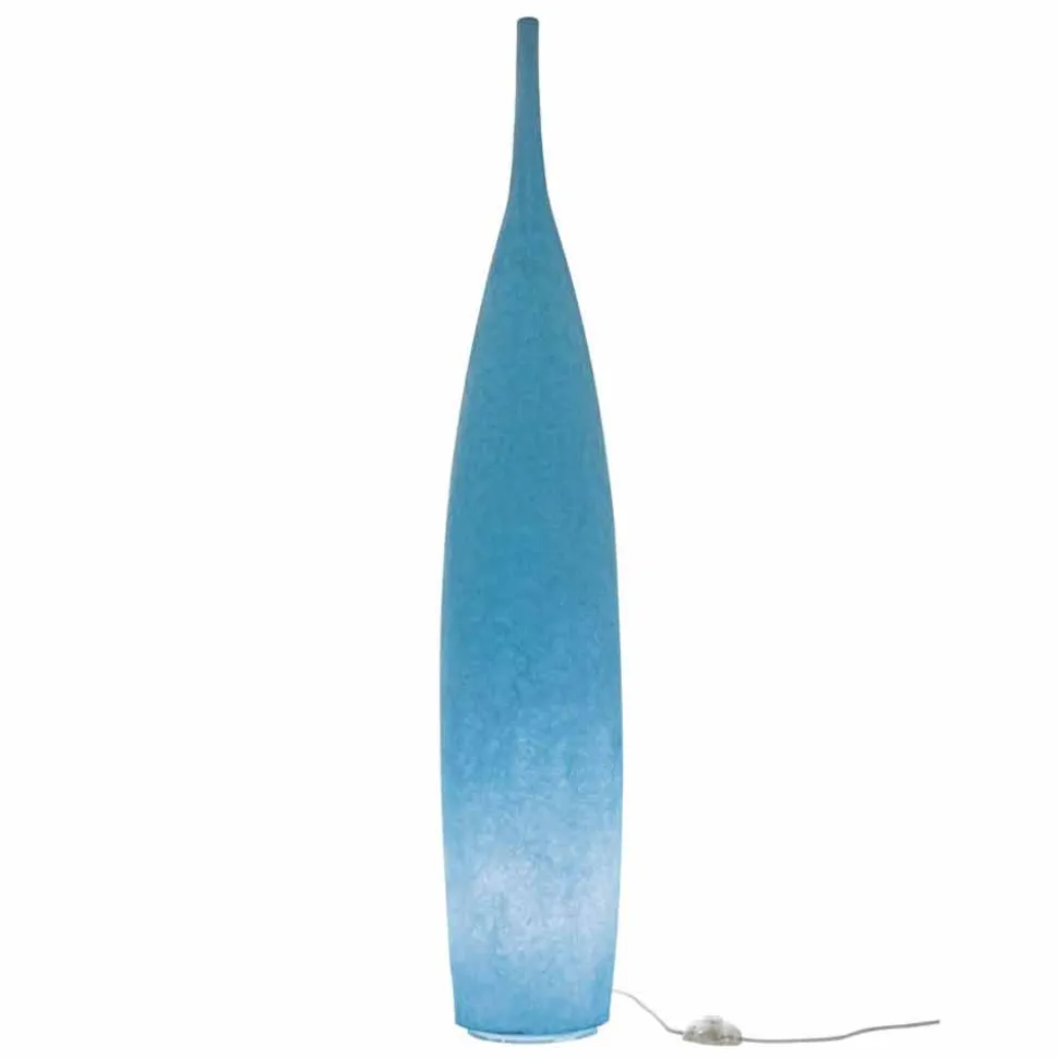 Lampada da terra H142cm moderno design In-es.artdesign Tank 1 colorata