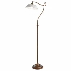 Lampada da terra in ceramica stile liberty Anita Il Fanale
